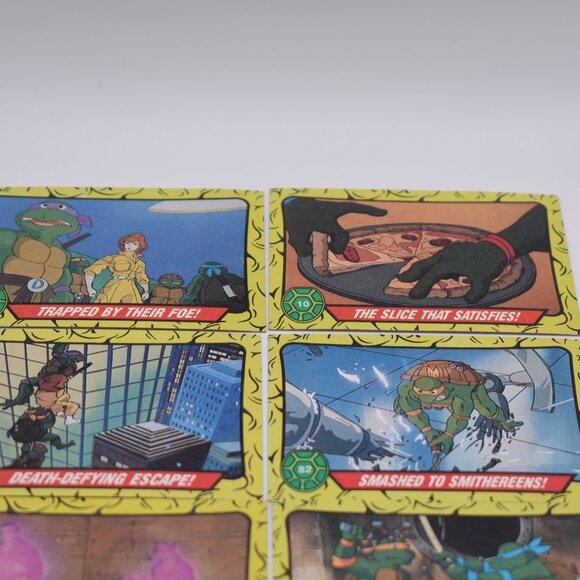 Nickelodeon Teenage Mutant Ninja Turtles Vintage Stickers and Cards by Panini - Picture 7 of 10